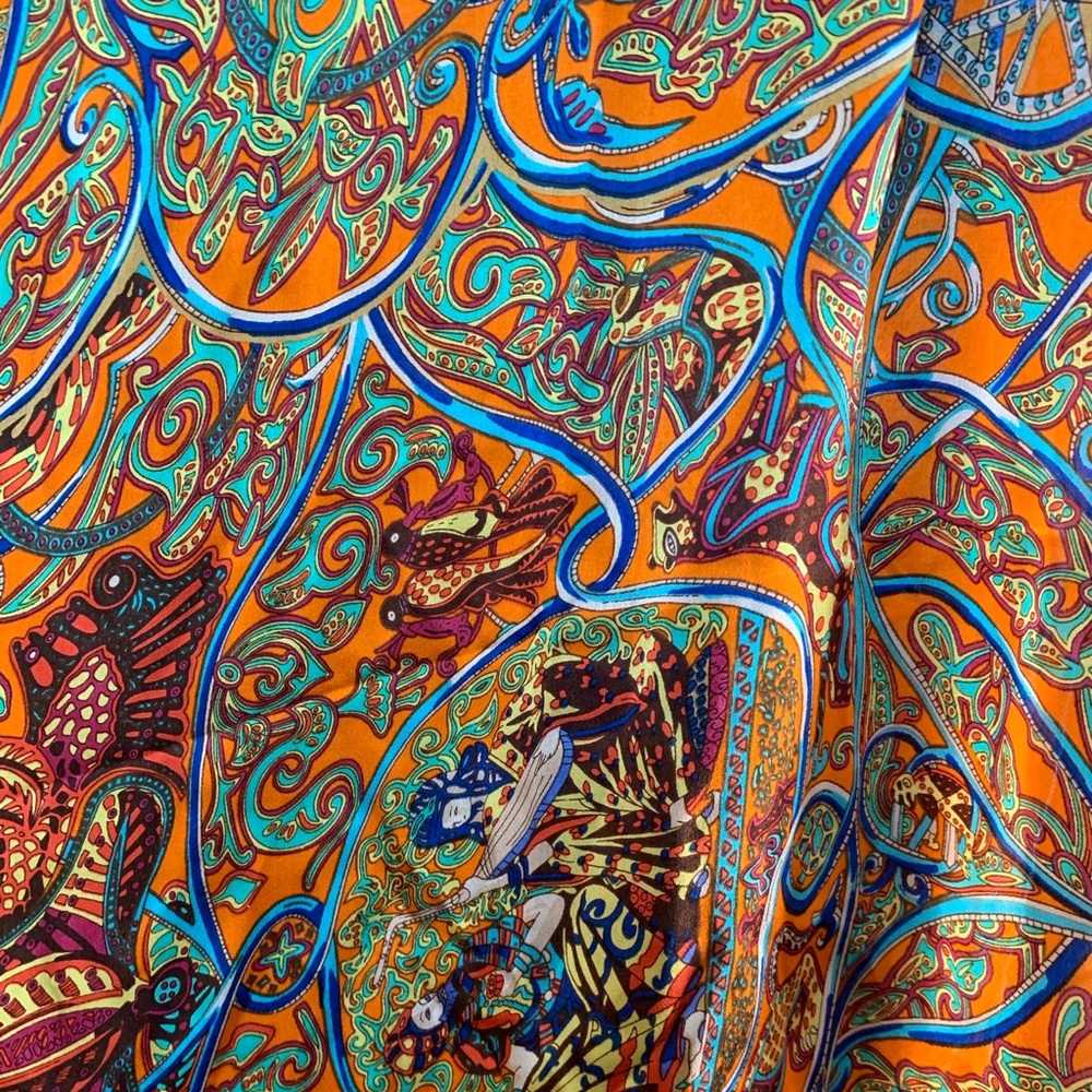 Silk scarf
